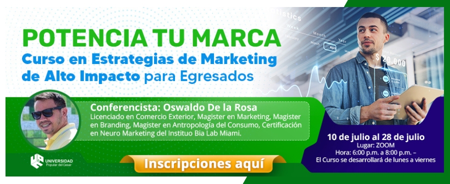 Curso de estrategias de marketing de alto impacto para egresados