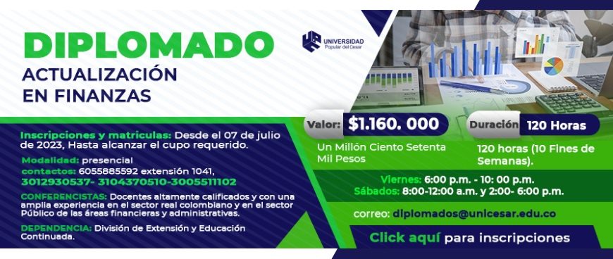 DIPLOMADO ACTUALIZACIÓN EN FINANZAS