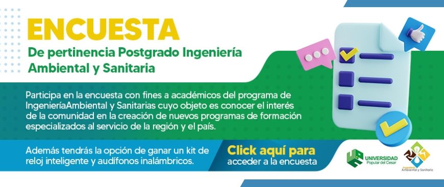 ENCUESTA DE PERTINENCIA POSTGRADO INGENIERÍA AMBIENTAL Y SANITARIA